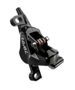 Brake Caliper Assembly - Black anodized Level 2P Ultimate Stealth C1