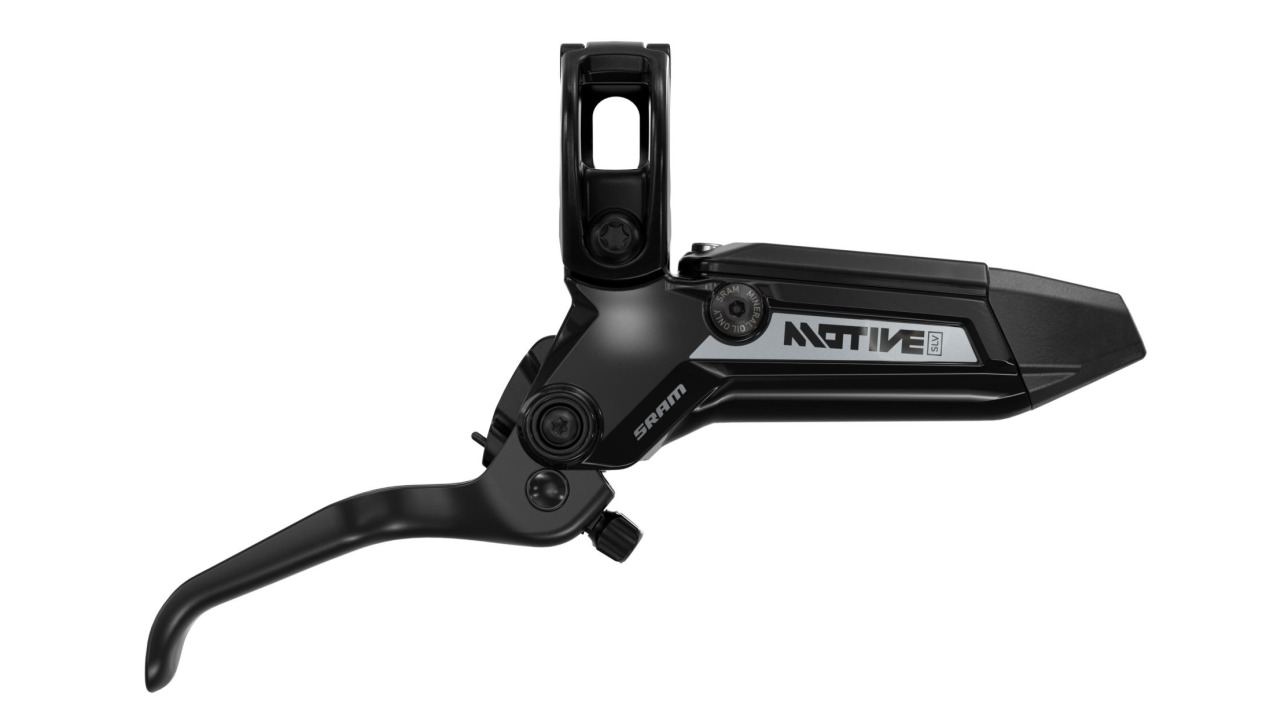 Brake Lever Assembly - Aluminium Lever Gloss Black Ano - Motive Silver A1+ Brake Lever Assembly - Aluminium Lever Gloss Black Ano - Motive Silver A1+