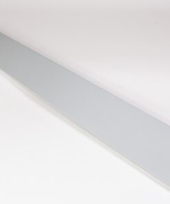 Paroi arrière gris 100x10cm sans trous