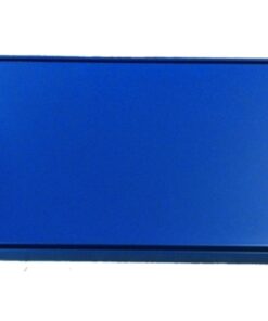 Plaque de pied bleu pour display