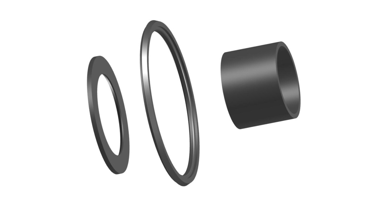 SPRING WASHER + SHARKRATCHET BUSHING + R SPRING WASHER + SHARKRATCHET BUSHING + R