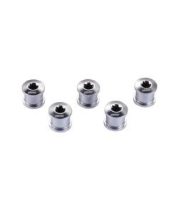 CHAINRING BOLTS HEXSTARS ALU ARGNT.