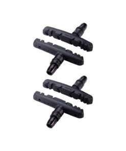 Patin frein Tristop Shimano V-Brakes VTT noir, 3-Contour, 2 paires