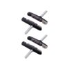 Patin frein Cantilever 65mm noir, OEM 50 paires