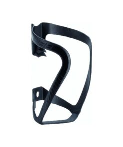Porte-bidon Lightcage noir mat en UD-carbone 20g, boulons alu inclus