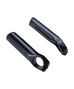 Embouts guidon Lightstraight 95mm noir brillant, alu fraisé CNC 104g