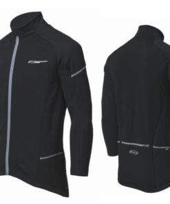 Veste d'hiver hommes déperlante et coupe-vent noir S