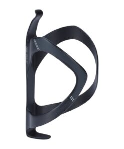 Porte-bidon Fibercage noir mat UD-carbone 22g, boulons alu inclus