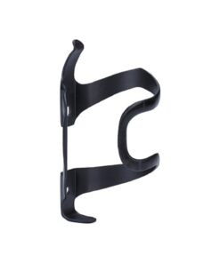 Porte-bidon Sidecarbon gauche noir mat UD-carbone 29g, boulons alu inclus