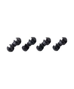 FIXATION CÂBLE Ø4/5MM, 4 PCS. NOIR