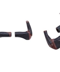 Poign. ergo 92/133mm barends 85mm n/brun