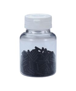 Viroles alu pour 1.2mm câble noir 500 pièces