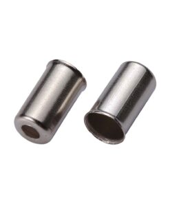 Embouts de gaine 5mm argent 150 pièces
