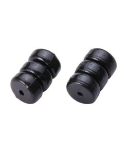 Protection cadre en silicone pour câble jusqu'à 1.8mm, 150x3 pcs. Donuts, noir Protection cadre en silicone pour câble jusqu'à 1.8mm, 150x3 pcs. Donuts, noir