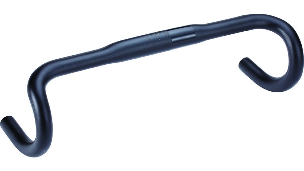 Guidon vélo route alu Ø31.8mm 42cm noir Drop 125mm, reach 70mm, 337g (42cm) Guidon vélo route alu Ø31.8mm 42cm noir Drop 125mm, reach 70mm, 337g (42cm)