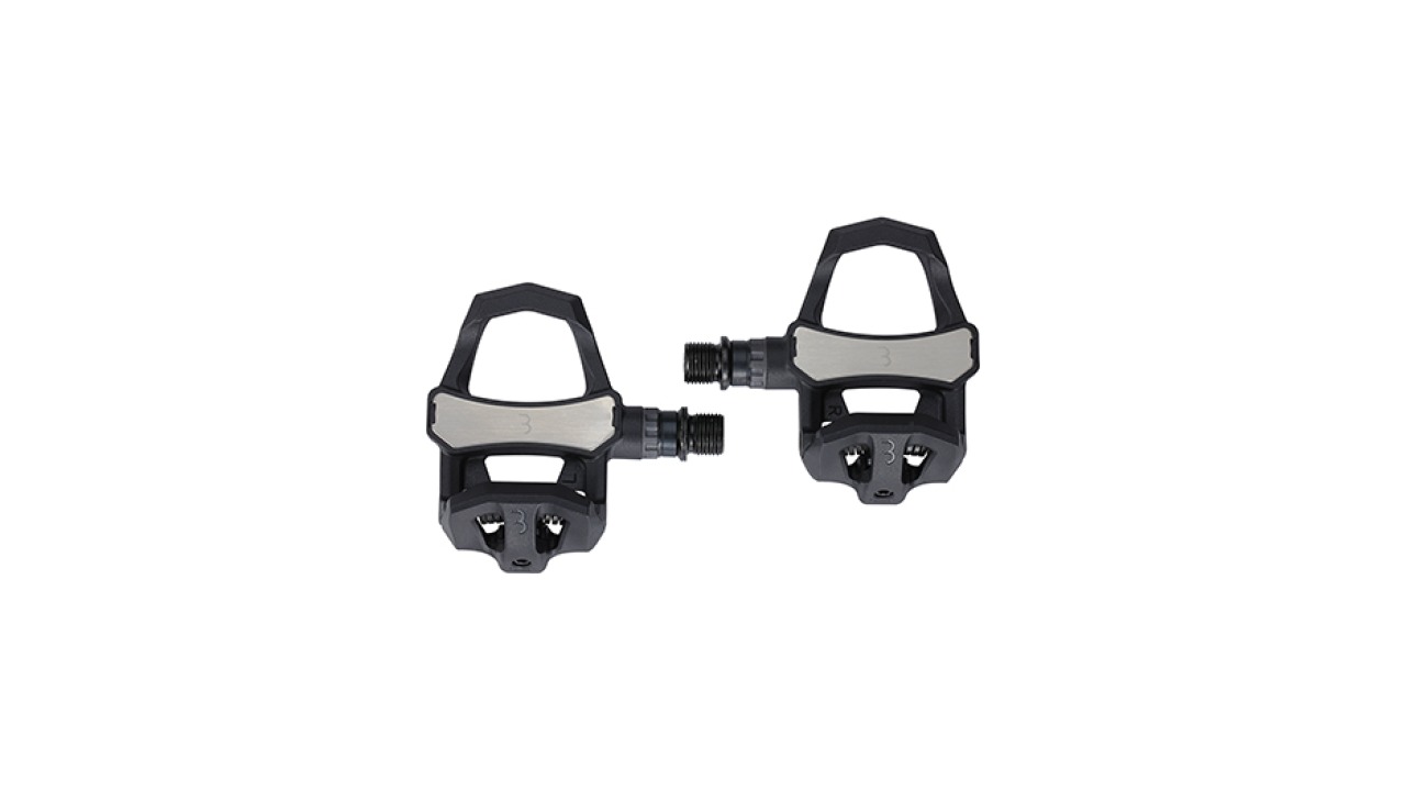 Pédale velo route 255g av. 7°clips, noir Corps renforcé en fibres, axe CrMo Pédale velo route 255g av. 7°clips, noir Corps renforcé en fibres, axe CrMo