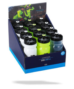bottle display box 550ml. CompTank mixed blanc-noir, clair-noir, jaune fluo