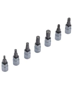 Embout 1/4", Inbus 3/4/5/6/8/10mm, T25 pour clé dynamométrique BTL-73