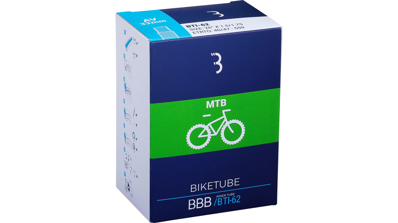 Ch. à air 26? x 2.75 - 3.0 Schrader (AV) VTT Ch. à air 26? x 2.75 - 3.0 Schrader (AV) VTT