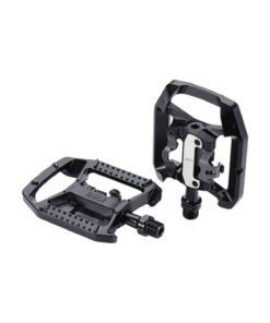 Pédale dual DualChoice SPD-Flat noir mat