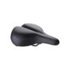 Selle City-relaxé anatomic 205x265mm noir, Soft