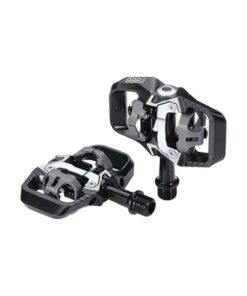 Pédale SPD-Flat 90x60mm alu noir optimal pour VTT/Gravel/CX