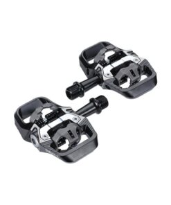 Pédale SPD-Flat 90x60mm alu noir optimal pour VTT/Gravel/CX