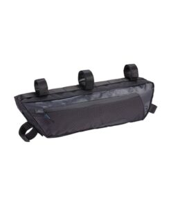 Sac tube supérieur 3.0L 40x7x12cm noir 2 Fermetures à glissière latérales