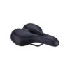 Selle City-relaxé anatomic 205x265mm noir, Soft