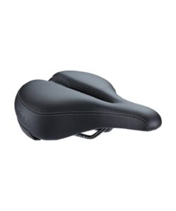 Selle City-relaxé anatomic 205x265mm noir, Soft