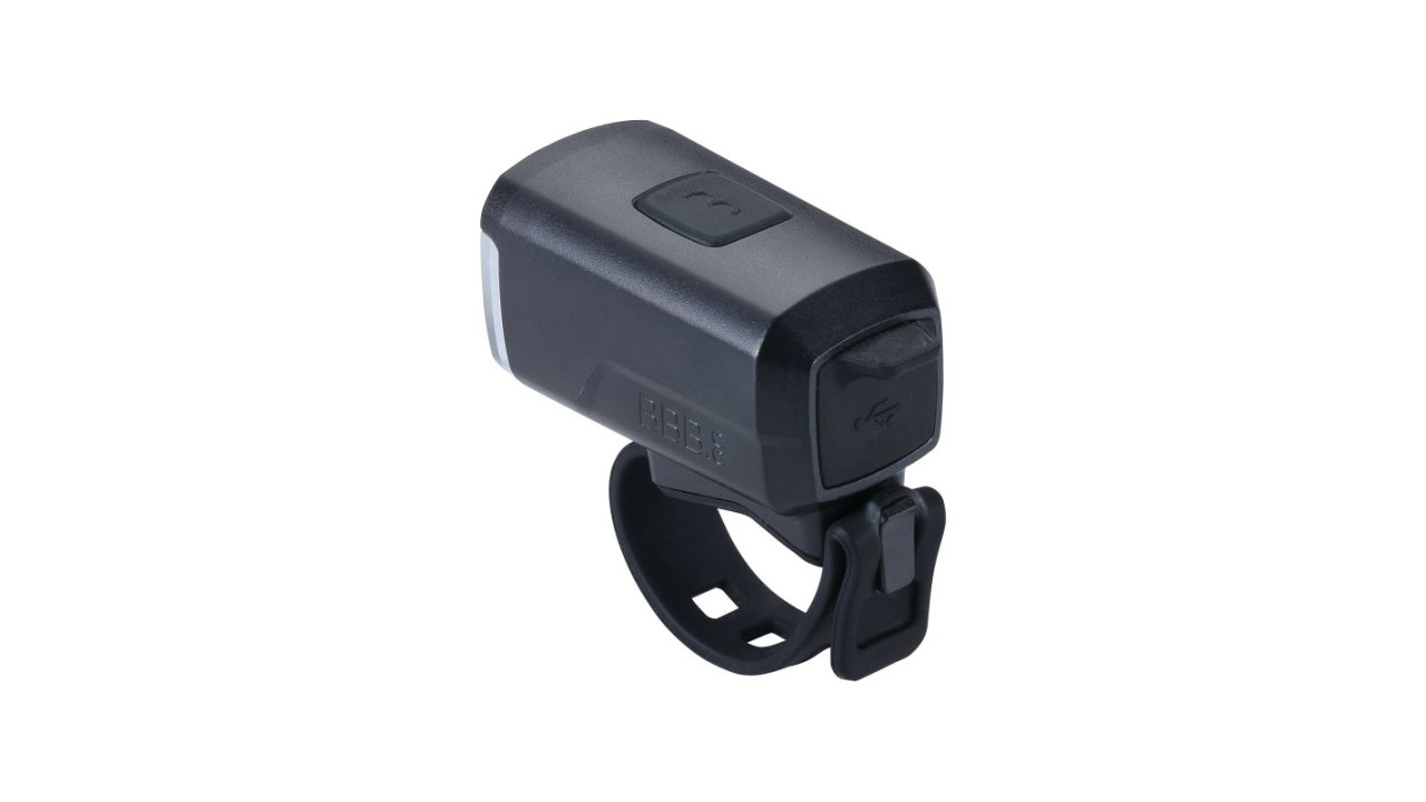 Lumière avant Stud33 Strap 130 Lumen avec accu, 4 Modi, libération rapide Lumière avant Stud33 Strap 130 Lumen avec accu, 4 Modi, libération rapide