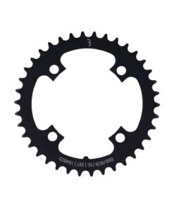 Plateau E-BikeGear, 38 dents, D:104mm vitesse au moyeu, acier,  4-bras