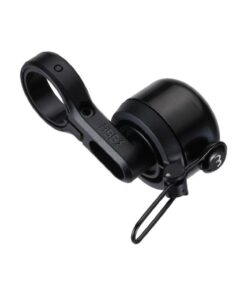 Sonnette ErgoSound noire  avec fixation par serrage