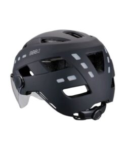 Casque District LED Faceshield unisize M/L (55-60cm) avec éclairage, USB-Accu