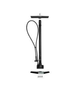 Pompe à pied AirSmart noire, alu/acier 8 bar/ 120psi