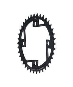 Plateau chaîne E-BikeGearNarrow/Wide/38D acier, cercle 104mm, 9-12 Speed, 4-bras