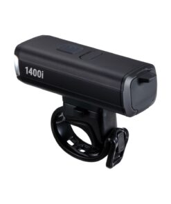 Lumière avant StrikeDuo 1400i LumenUSB-C 8 modes, indicateur batterie, alu