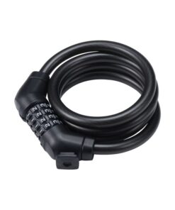 Zahlenschloss CodeGuard Cable 12x1200mm Safety Level 5/12
 Kompaktes und sicheres Kabelschloss, ideal für den täglichen Gebrauch in der Stadt 
 4-stelliges Codeschloss 
 Kompatibel mit BBL-119 Schlosshalterung 
 120cm Länge 
 12 mm dickes Kabel