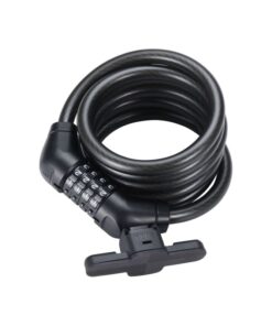Zahlenschloss CodeGuard Cable 12x1800mm mit Halterung, Safety Level 5/12
 Kompaktes und sicheres Kabelschloss, ideal für den täglichen Gebrauch in der Stadt 
 Verfügt über ein innovatives Befestigungssystem, das mit jedem Fahrradrahmen kompatibel ist 
 Innovative Halterung BBL-119 inklusive 
 4-stelliges Codeschloss 
 180cm Länge 
 12 mm dickes Kabel
