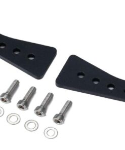 Extender-Set zu Zeitfahraufsatz AeroPro EB und AeroPro JB, BHB-70EB/JB
 Verlängerung-Set für AeroPro-Aerobars 
 Verlängert die Aerobar-Halterung, um eine extra breite Armlehnenposition zu schaffen 
 Mit diesem Verlängerungsset kann die Armlehne um maximal 36 mm nach aussen geschoben werden 
 Kompatibel mit BHB-70EB und BHB-70JB AeroPro Aerobars