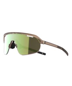 Brille  ARC trans camel, FLUX green Rahmen matt Glas FLUX Trail HighContrast
 Pro-Qualität Fahrradbrille mit zylindrischer FLUX-Linse 
 Die FLUX-Gläser bieten Weltklasse-Kontrast, Klarheit, Farbverstärkung und langanhaltenden Tragekomfort 
 Der leichte Rahmen besteht aus nachhaltigem bio-basiertem Material 
 Die Antibeschlag-Beschichtung auf der Innenseite der Linse sorgt in allen Situationen für klare Sicht 
 Die oleophobe Beschichtung auf der Außenseite weist Wasser und Schlamm von der Linse ab 
 Transparente Ersatzgläser (Kat. 0) für bewölkte Tage inklusive