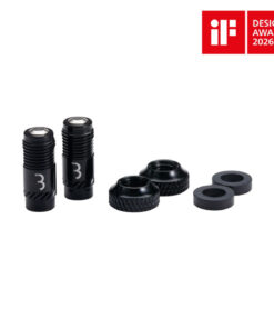 Presta CoreCap black, 2 pièce, pompe schrader compatible +300%de débit d'air