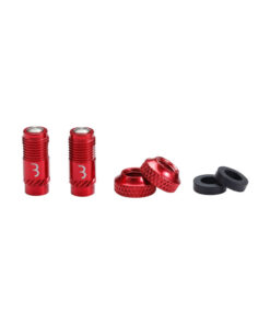 Presta CoreCap red, 2 pièce, pompe schrader compatible +300%de débit d'air