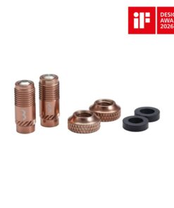 Presta CoreCap copper, 2 Stück Schrader Pumpe kompatibel +300% Airflow
 CoreCap, die ultimative Lösung für Tubeless-Fahrer, die Wert auf Komfort und Leistung legen 
 Mit bis zu 300% mehr Luftdurchlass, macht es Tubeless Montagen zum Kinderspiel 
 Kompatibel mit allen Presta-Ventilen mit Gewinde und geschraubten Ventileinsätzen 
 Kompatibel mit Standard Schrader Pumpen, keine Adapter oder Spezialpumpen nötig 
 Kein Verbiegen, Verkleben oder Brechen empfindlicher Presta Ventileinsätzen mehr 
 Ersetzt herkömmliche Presta-Ventileinsätze problemlos und ohne Adapter
