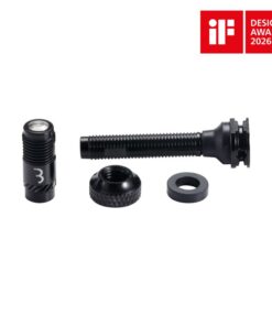 Tubeless Ventil CoreCap schwarz 40mm Schrader +300% Airflow, removable 2 Stk.
 CoreCap Valve , die ultimative Lösung für Tubeless-Fahrer, die Wert auf Komfort und Leistung legen 
 Mit bis zu 300% mehr Luftdurchlass, macht es Tubeless Montagen zum Kinderspiel 
 Kompatibel mit Standard Schrader Pumpen, keine Adapter oder Spezialpumpen nötig 
 Kein Verbiegen, Verkleben oder Brechen empfindlicher Presta Ventileinsätzen mehr