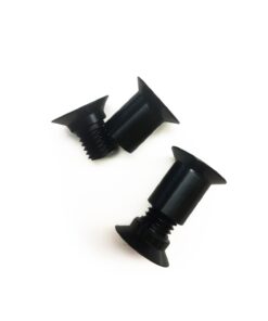 Kit de vis d'articulation XF/eXF 2020+ M12, 21mm & 19.5 mm, Alu, black