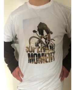 T-Shirt Superior Moment, blanc, Gr. L 100% Cotton,145 g/m2,Full Color Print