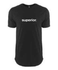 T-Shirt Superior Flex, black Gr. L 100% Cotton,145 g/m2, Silk Print