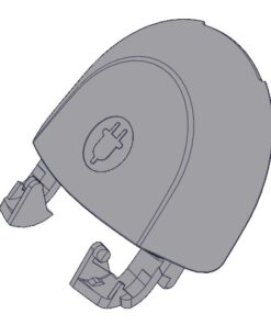 Battery Lock Cover Superior eWAY, black Modell 25+