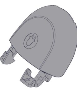 Battery Lock Cover Superior eWAY, black Modell 25+